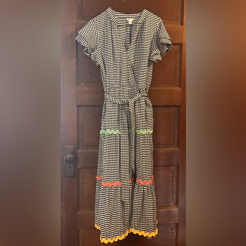 Faux Wrap Dress